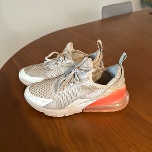 Nike Kids Sneakers Beige and Coral